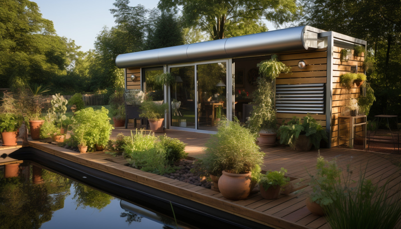 Maximiser l'espace de votre jardin avec une piscine équipée d'un volet roulant